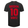 Bayer 04 Leverkusen Florian Wirtz 10 Hjemme 23-24 - Herre Fotballdrakt